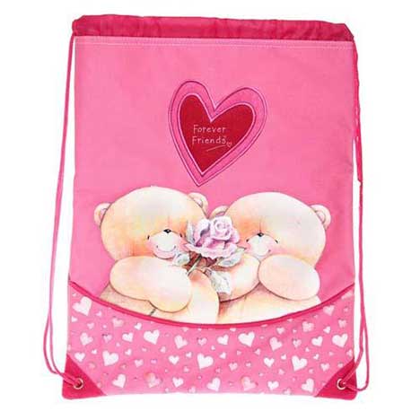 Draw String Forever Friends Shoe Bag